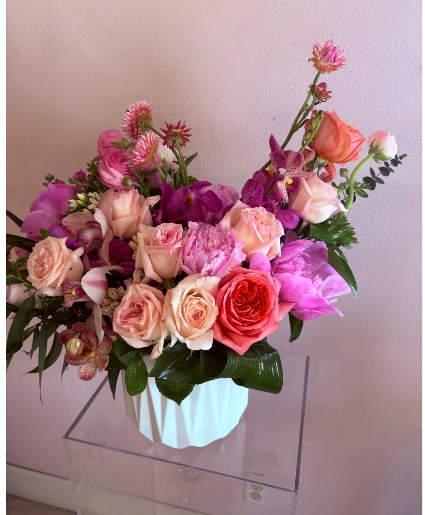Pink Perfection Flower Arrangement