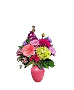 Pink Perfection Vase Arrangement