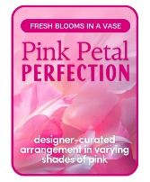 Pink Petal Perfection – Designer's Choice Flower Arrangement