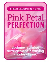 Pink Petal Perfection – Designer's Choice Flower Arrangement