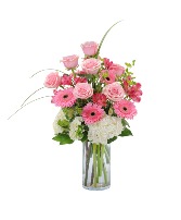 Pink Petals All Around Arrangement