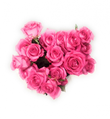 Pink Pink Pink Roses Wrap arrangement