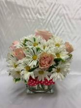 Pink Polka Dots Flower Bouquet