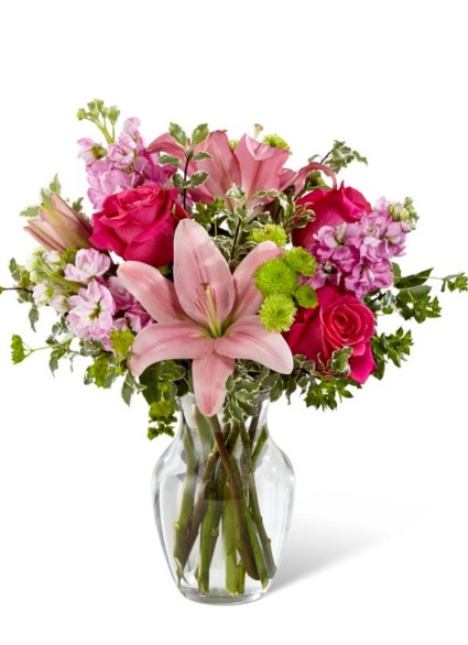 Pink Posh Bouquet Spring