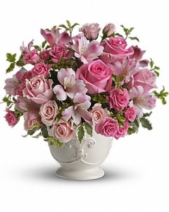 Pink Potpourri Bouquet with Roses in Jasper, TX | BOBBIE'S BOKAY FLORIST Pink Potpourri Bouquet with Roses in Jasper, TX | BOBBIE'S BOKAY FLORIST