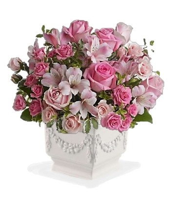 Pink Potpourri Floral Bouquet in Whitesboro, NY | KOWALSKI FLOWERS INC.