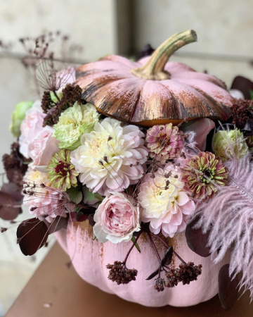 Pink Pumpkin Spice Latte