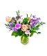 Pink & Purple - Medium Vased Arrangement