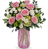 PINK RADIANCE MOTHERS DAY FLOWER ARRANGEMENT