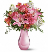 Pink Reflections Bouquet with Roses T52-1 