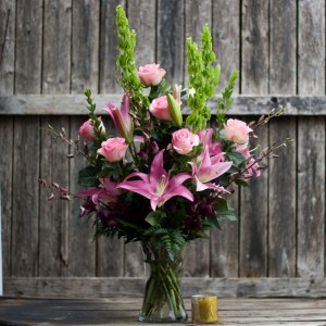 PINK ROMANCE Vase Arrangement