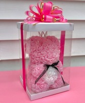 Pink Rose Bear – A Timeless Token of Love 