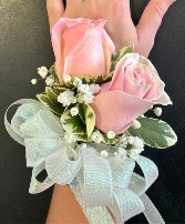 Pink Rose Corsage