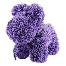 Foam Purple Rose Dog