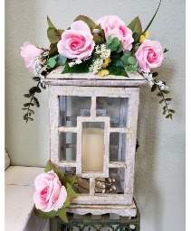 Pink Rose Lantern 