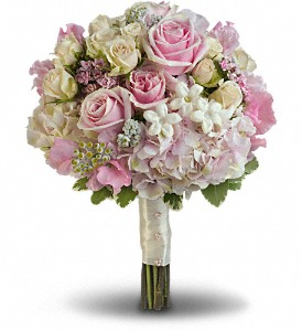 Pink Rose Splendor  Bridal Bouquet