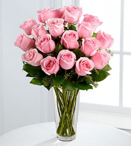 Pink Roses Bouquet In Vancouver Paradise Garden Florist