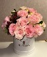 Pink roses, Grapes and Chocolates Arrangement