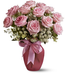 Roses & Lace  12 Pink       in Fort Worth, TX | DAVIS FLORAL DESIGNS
