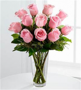Pink Roses Rose Arrangment