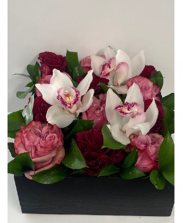 Love in Bloom 1 dozen roses with Orchids in Southlake, TX | SOUTHLAKE FLORIST