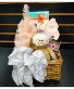 Pink Santa Basket 