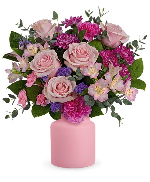 Pink Savannah Keepsake Vase