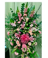 Pink Serenity  Standing Spray