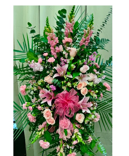 Pink Serenity Standing Spray