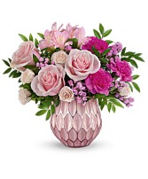 Pink Sparkles vase