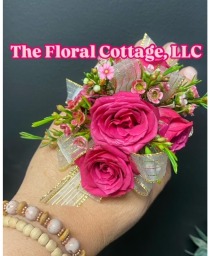 Pink Spray Rose Corsage Corsage