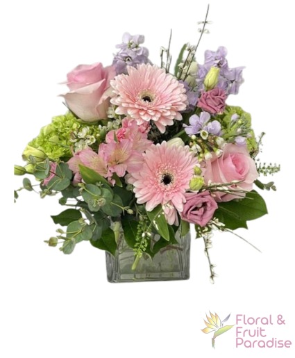 Pink Spring Vase Arrangement