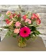 Pink Summer Garden  Vase Arrangement