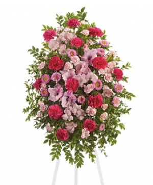 Pink Tribute Spray Easel Spray
