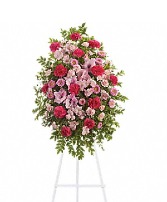 Pink Tribute  Standing Spray