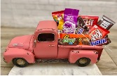 Pink Truck with Goodies  