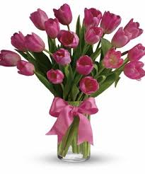 Pink Tulip  Floral Arrangement
