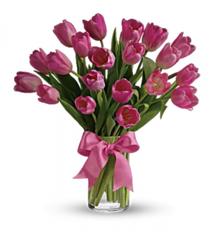 Pink Tulips Arrangement