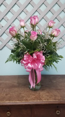 Pink Rose Bouquet Long Stem Premium Roses