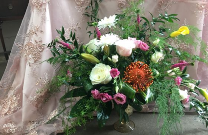 Pink Vibrations Vase Arrangement