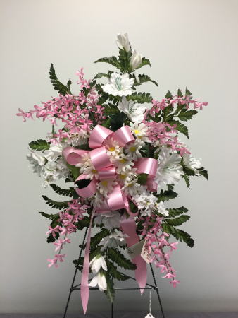 Pink & White Memorial Day Flowers