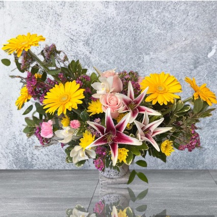 Pink & Yellow Modern Design