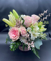 Pinkie Promise Floral Roses and lilies