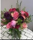 Pinks and Plum Handheld Bouquet Handheld Bouquet
