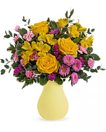 Pinks And Yellows Arrangement