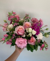 Pink vase arrangement  
