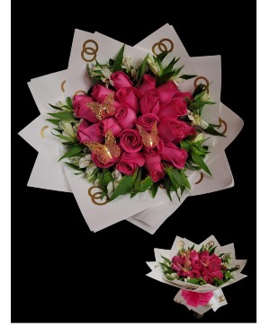 Pinky love bouquet  