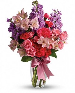 Pinky Promise Flower Arrangement