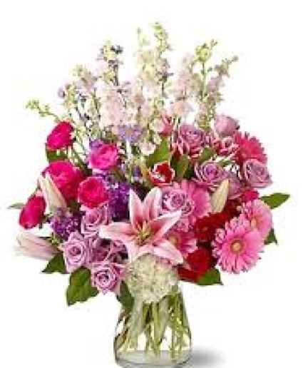PINKY PROMISE Vase Arrangement