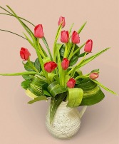 Pitcher of Tulips  